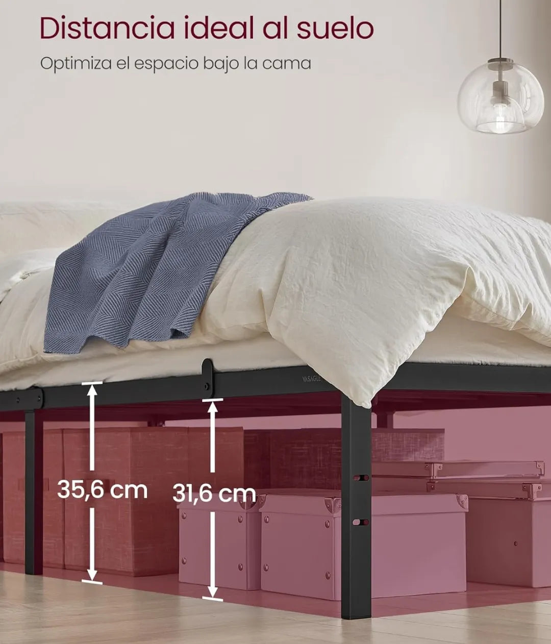 Estructura de cama - VASAGLE