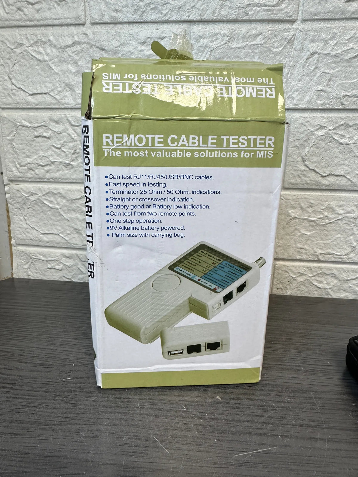 Probador de cables