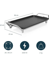 Plancha grande para cocinar sin aceite Princess