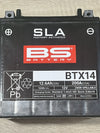 Batería de Moto BS btx14