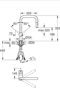 Grifo de cocina GROHE