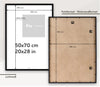 Marco de fotos de madera elegante - Pix Frames