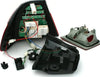 Eagle Eyes LED Faros Traseros Set en Rojo Negro