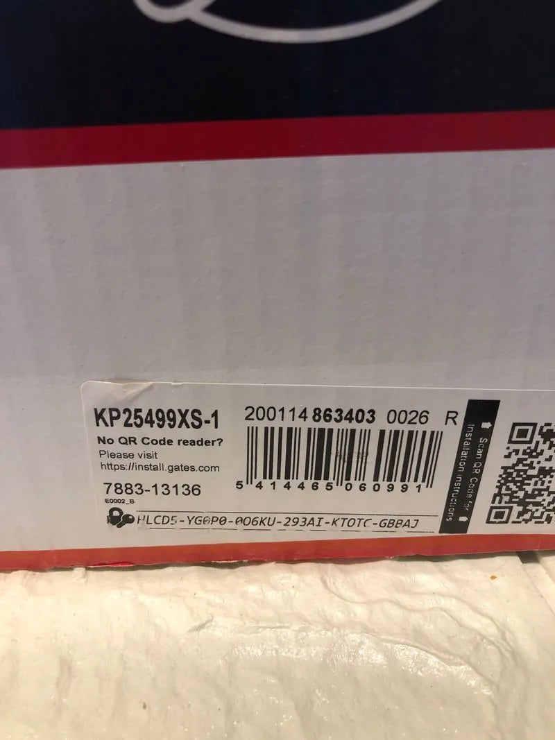 Kit Bomba Agua GATES KP25499XS-1 Correa