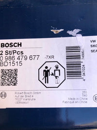 Bosch BD1515 Discos de Freno ECE-R9