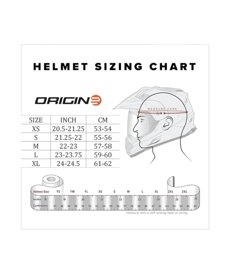 Casco Moto Integral Vintage - ORIGINE
