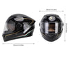 Casco de la Cara Completa Liviana
