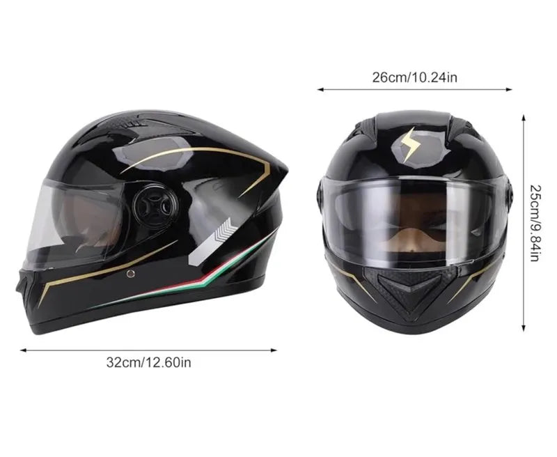 Casco de la Cara Completa Liviana