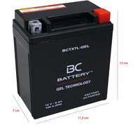 Batería de arranque para motocicleta BC BATTERY
