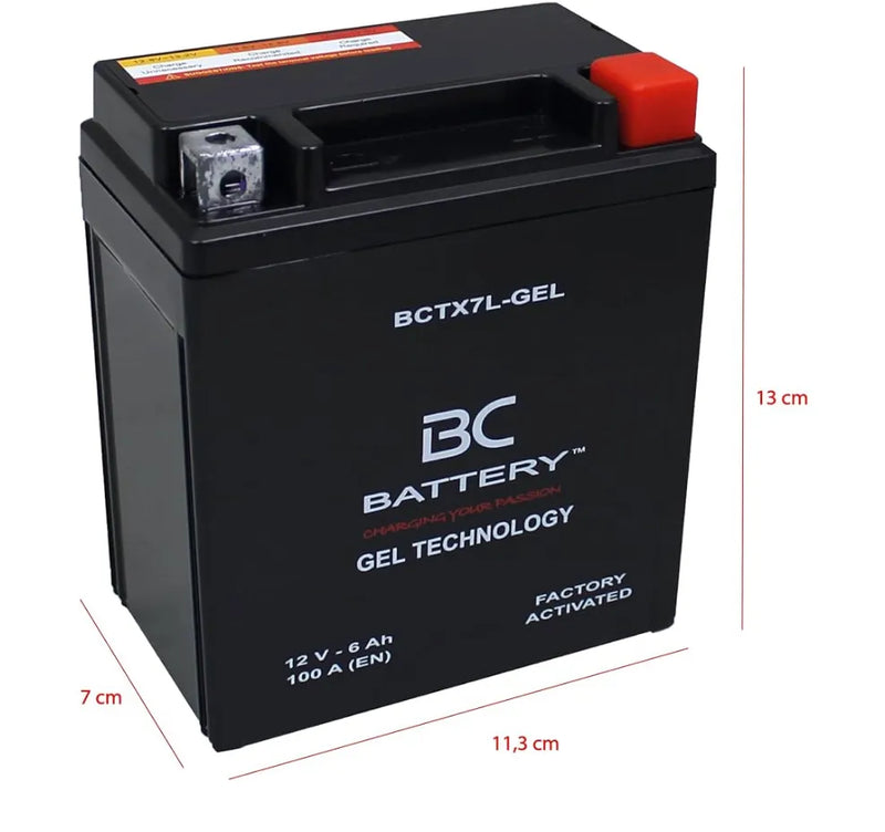 Batería de arranque para motocicleta BC BATTERY