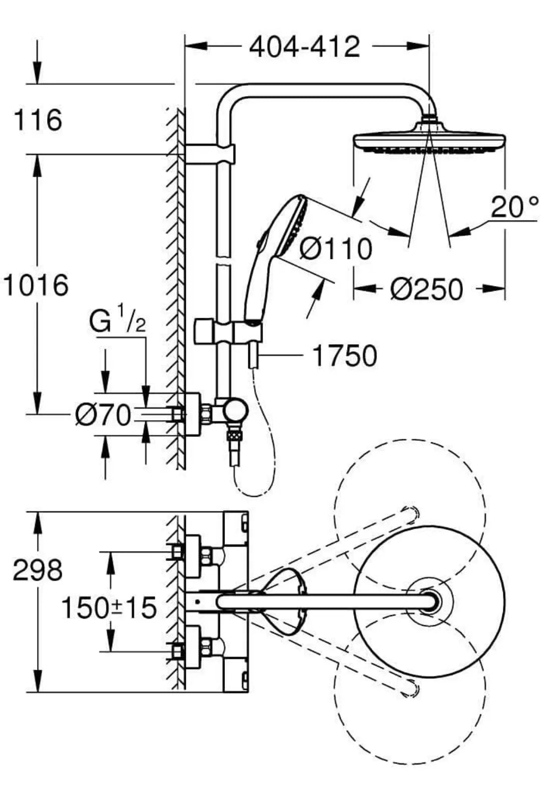 Sistema de ducha - Grohe