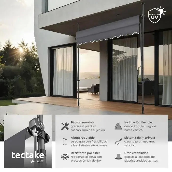Toldo plegable para balcón
