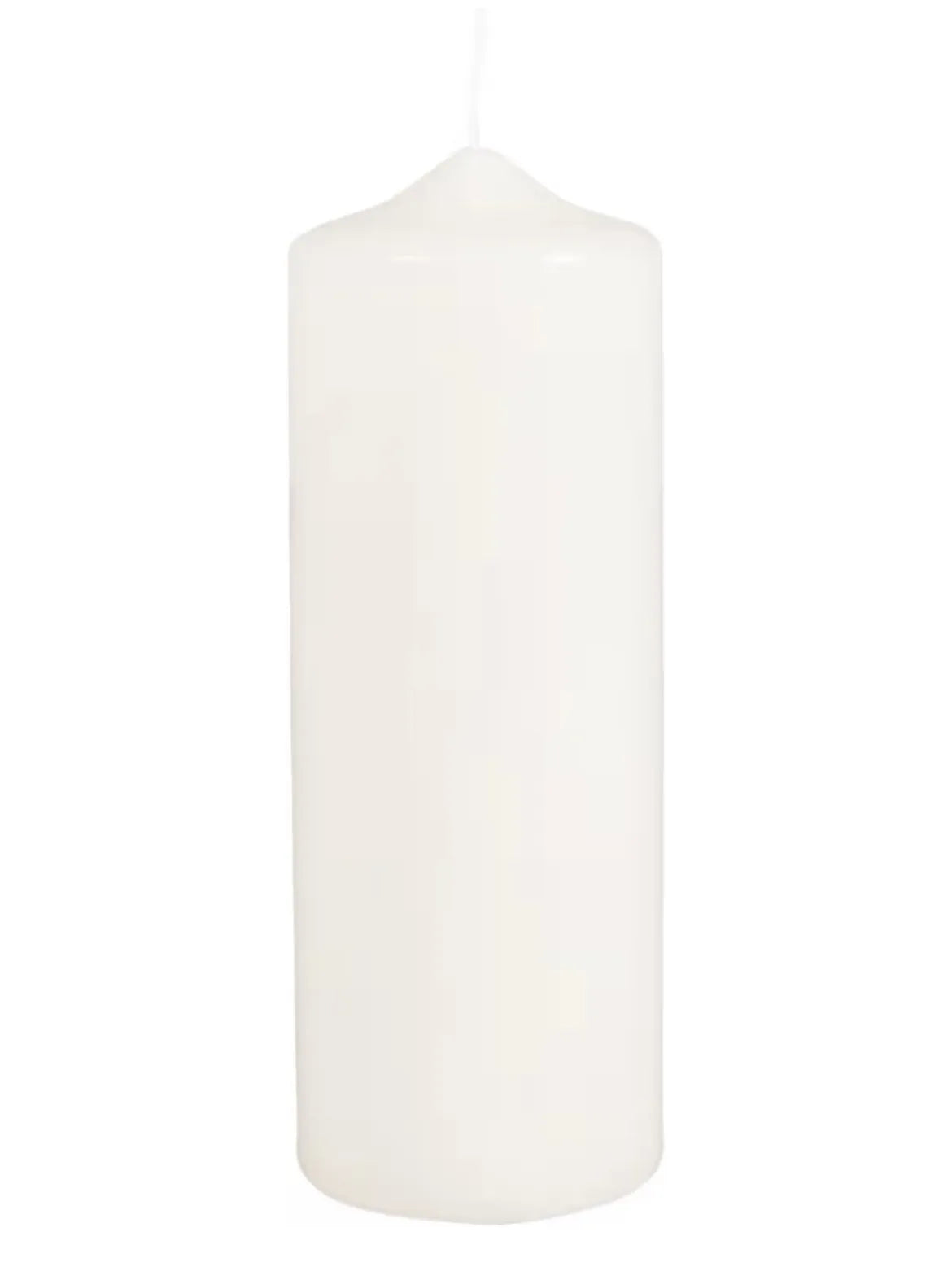 Vela Pilar color Crema