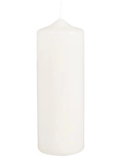 Vela Pilar color Crema