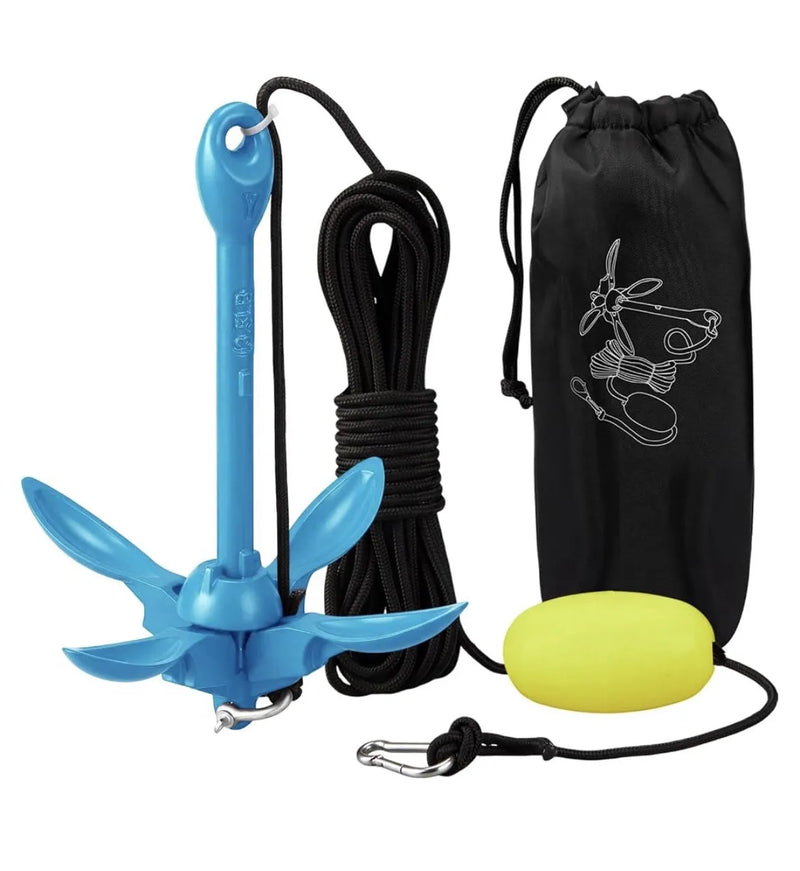Paquete de 2 anclajes de kayak marino de 3.5 libras