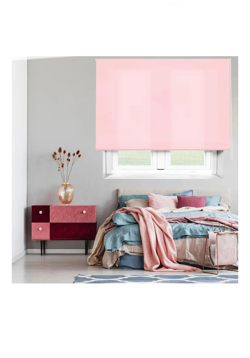 Estor enrollable rosa 160 x 175 cm - BLINDECOR ARA