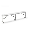 Banco Plegable Portátil Multifuncional, 180x28x43cm