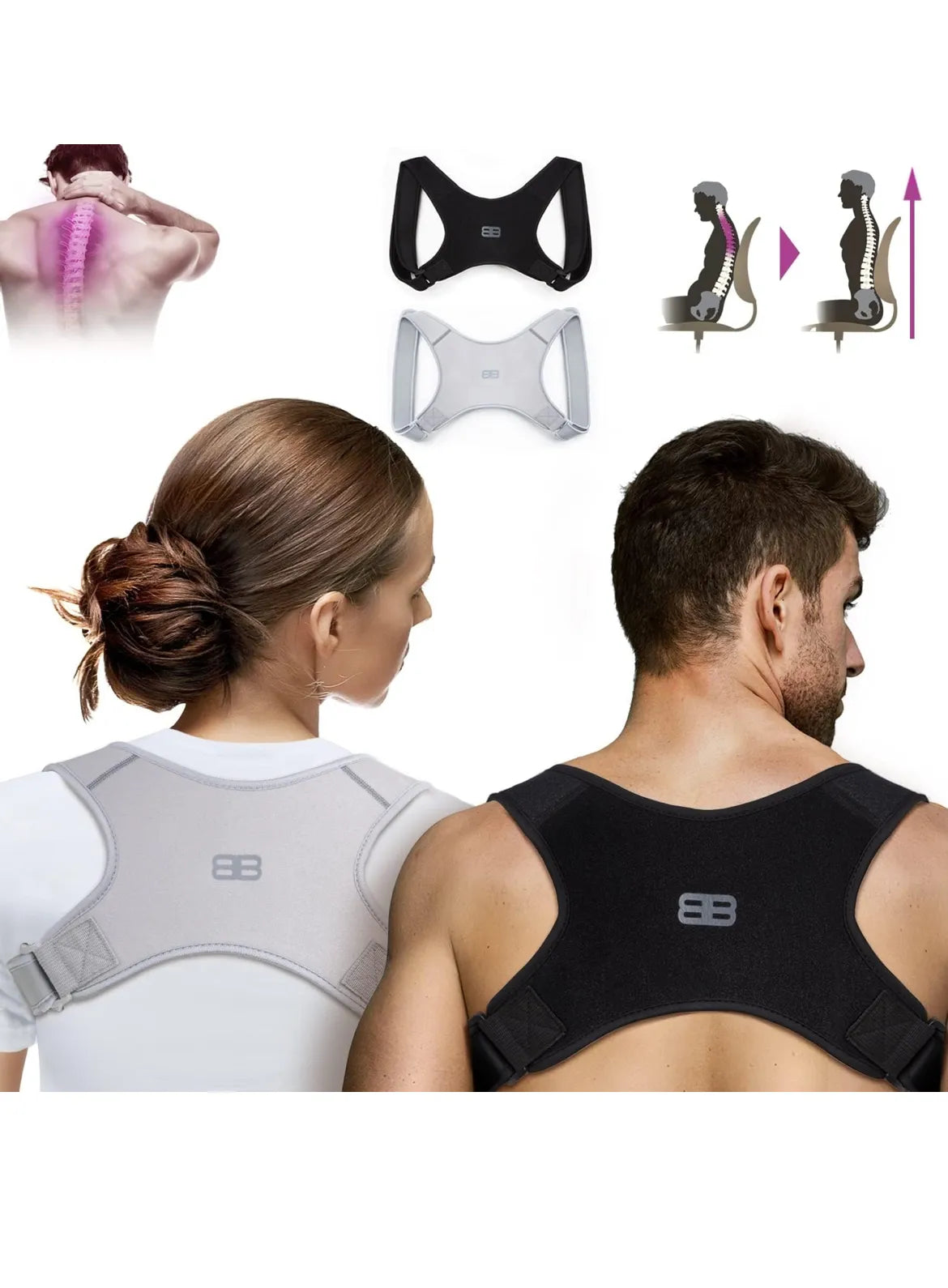 Corrector de espalda BACK BODYGUARD