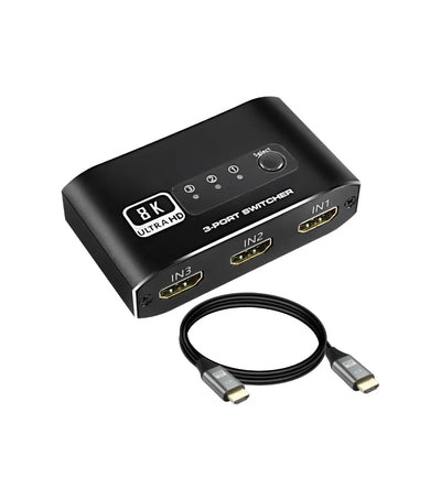 Conmutador HDMI 3 en 1 XMSJSIY