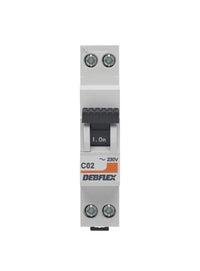 Interruptor automático 3KA PH+N 2A DEBFLEX