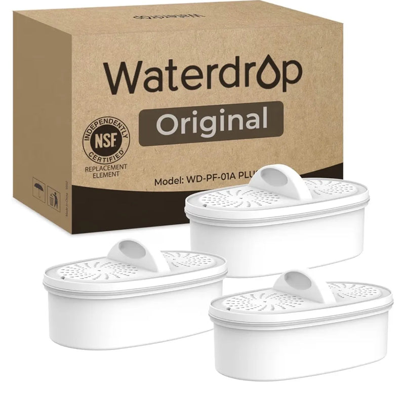 Filtros de repuesto para todos los sistemas de filtración Waterdrop