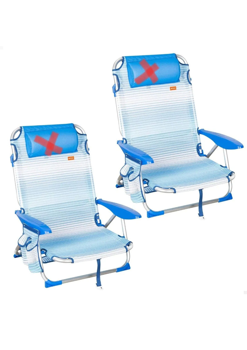 Pack 2 sillas Playa - Aktive