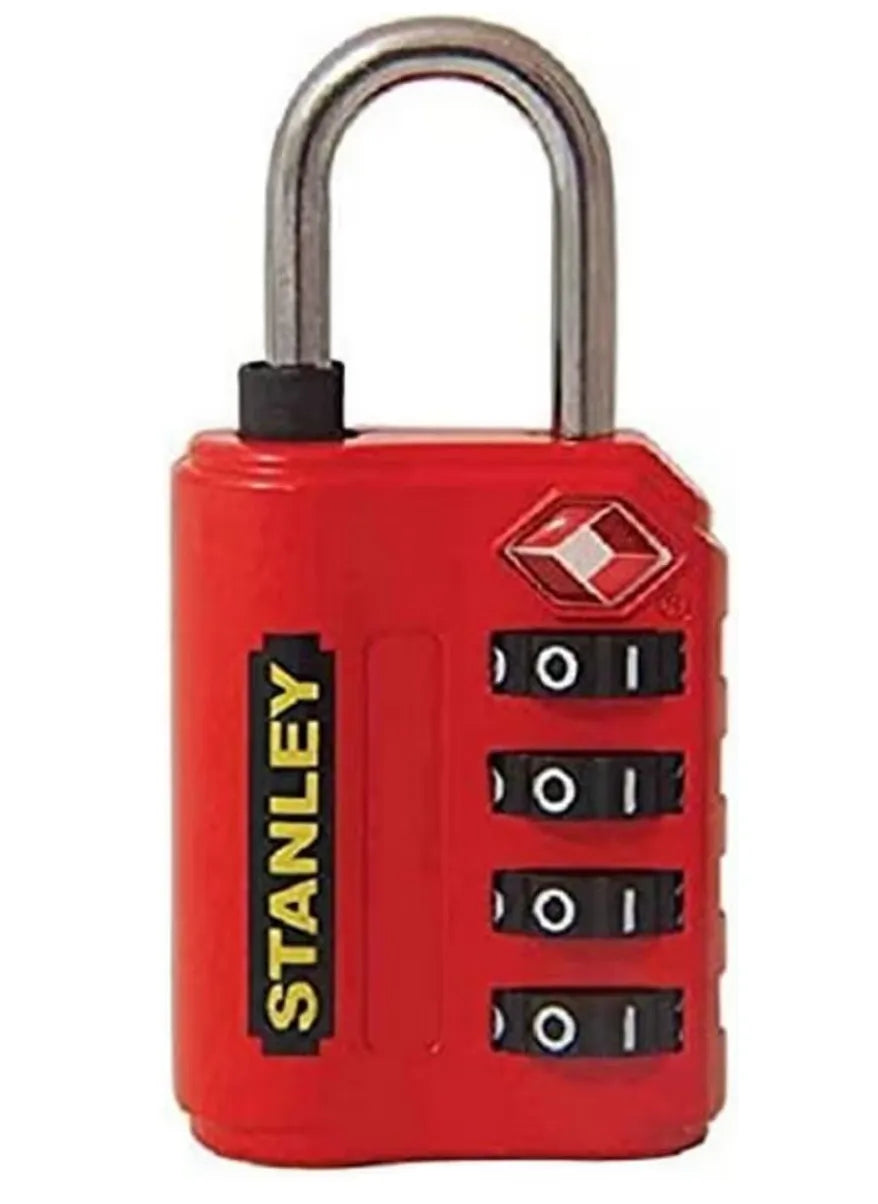 Candado de combinación de 4 dígitos Stanley