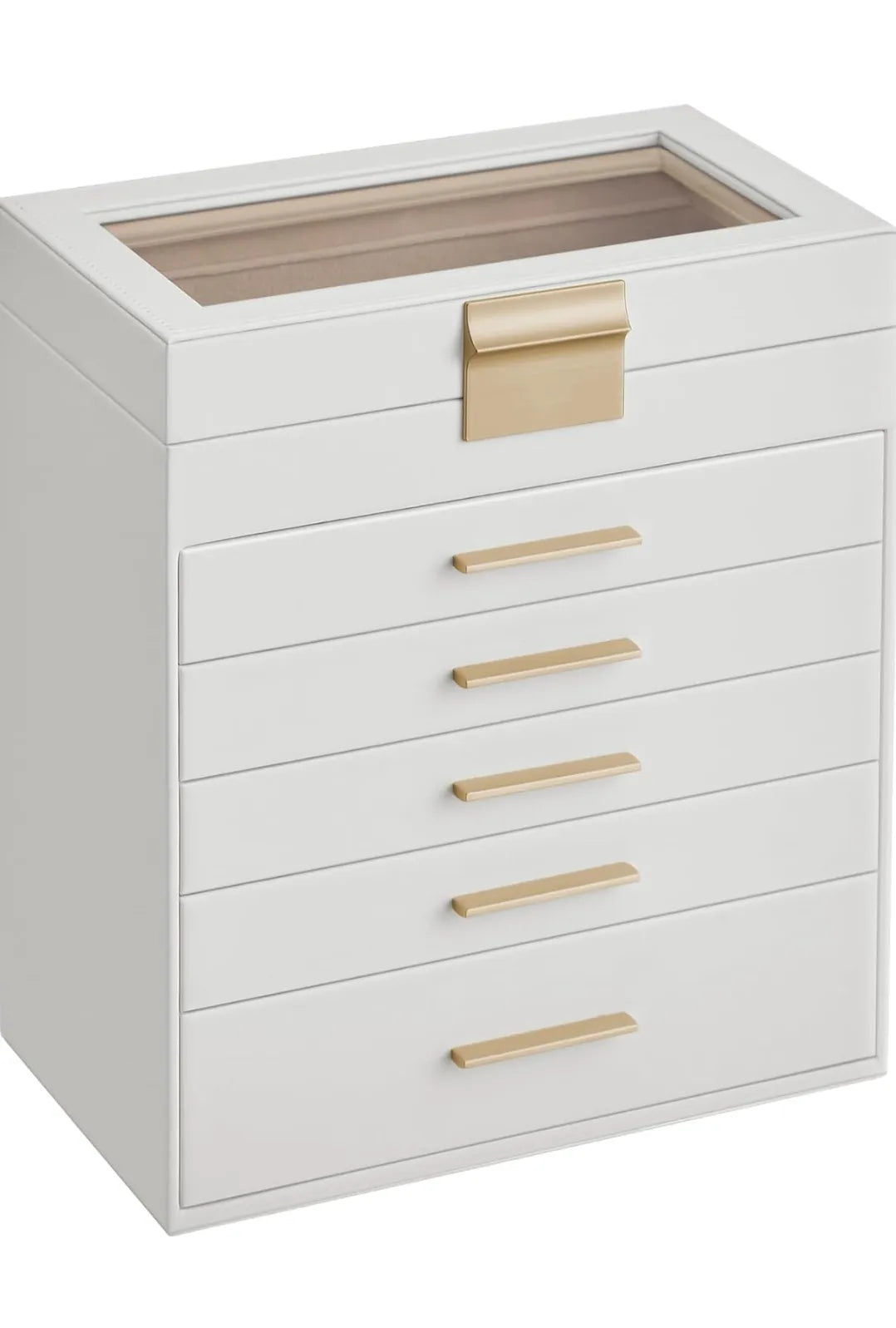 Caja de joyas con 6 niveles