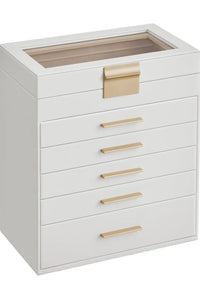 Caja de joyas con 6 niveles