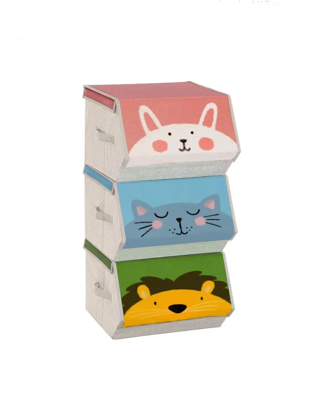 Caja Almacenaje Tela Infantil, Caja Organizadora Plegable