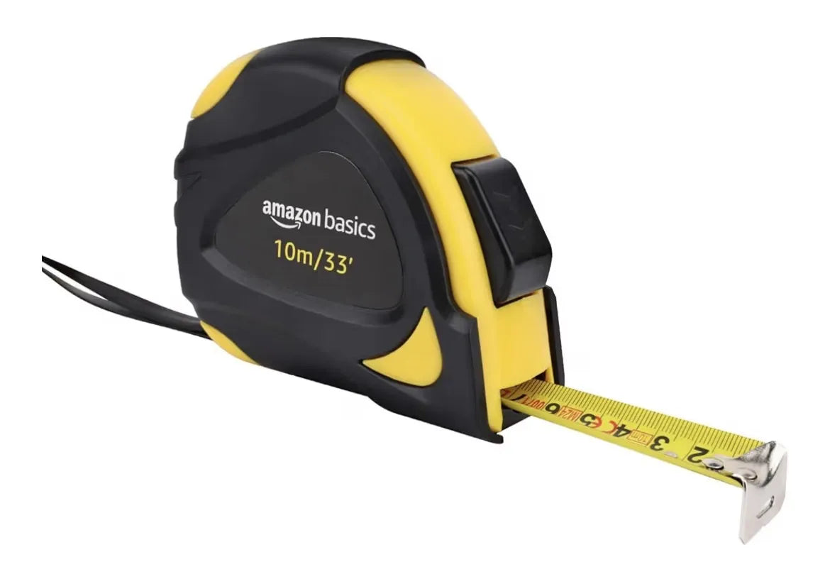 Cinta métrica 10 m Amazon Basics