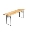 Mesa de cervecería plegable