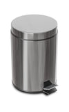 Cubo de Acero Inoxidable con Pedal 5L Amig