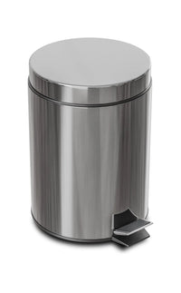 Cubo de Acero Inoxidable con Pedal 5L Amig