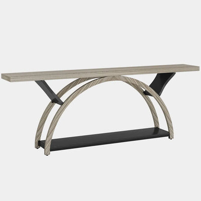 Mesa consola de dos niveles