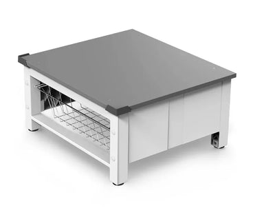 Base Elevadora Lavadora y Secadora Meliconi con Cesta Extraíble