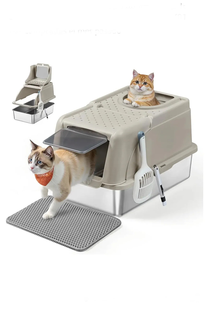 Arenero para gato
