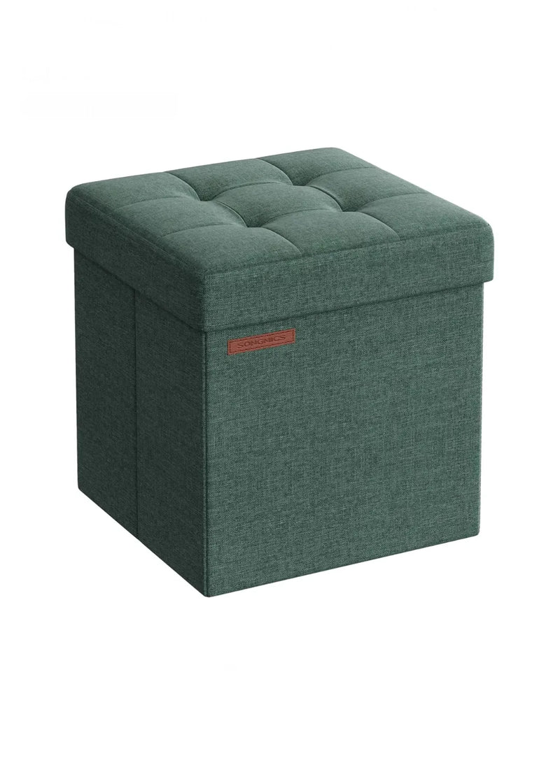 Puff Almacenaje Color Verde