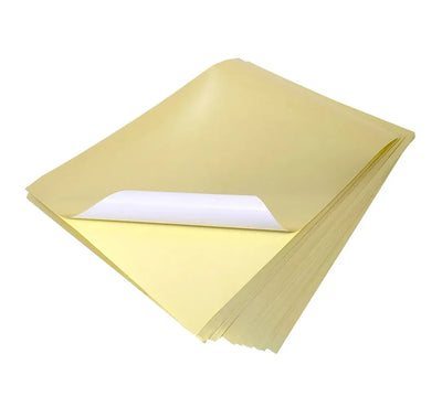 10 Hojas A4 Papel Autoadhesivo