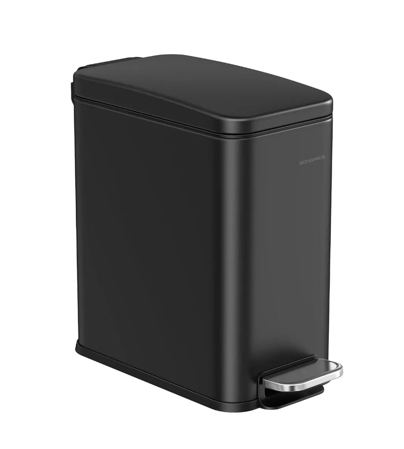Cubo de basura para baño de 5 litros - Songmics