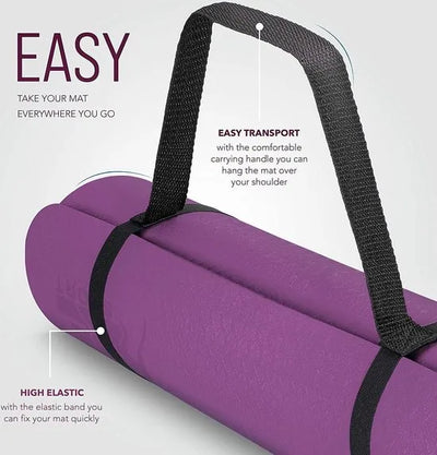 Esterilla de yoga - lila-rosa