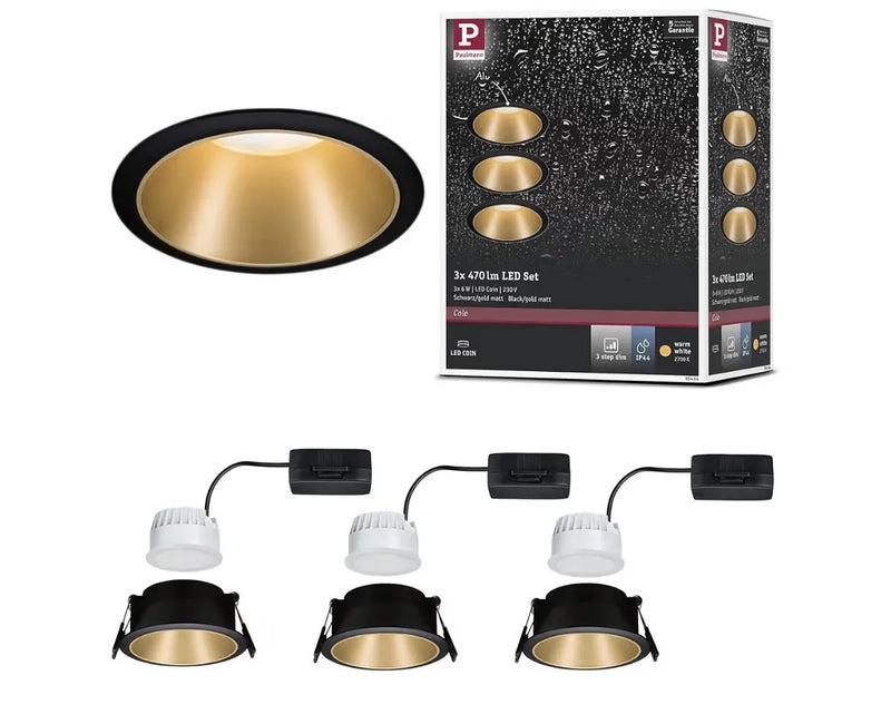 Luminaria empotrable LED Cole redonda Paulmann