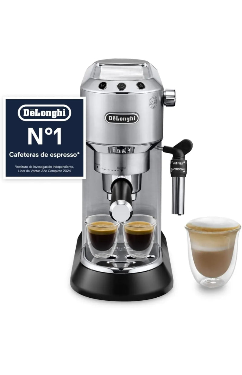 Cafetera de Bomba de Acero - De'Longhi Dedica