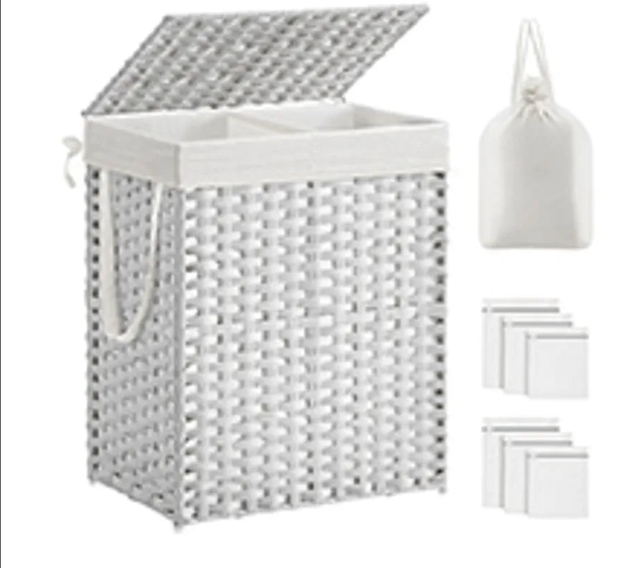 Cesta para la ropa sucia con tapa