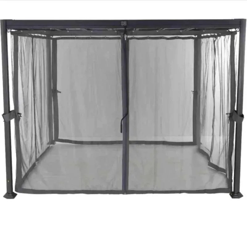 Mosquitera color gris