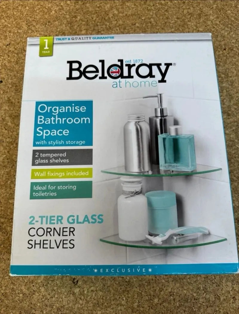 Estante de baño de Vidrio