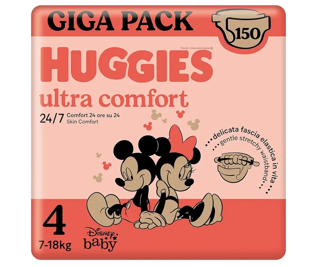 Pañales Ultra Comfort Huggies