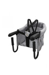 Asiento plegable con gancho para bebé, silla de mesa rápida