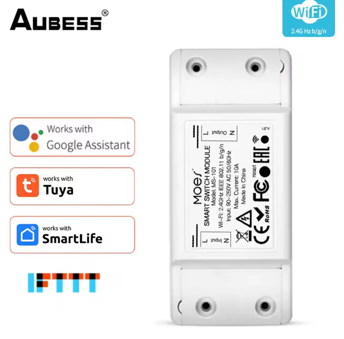 Interruptor inteligente MS-101 Moes
