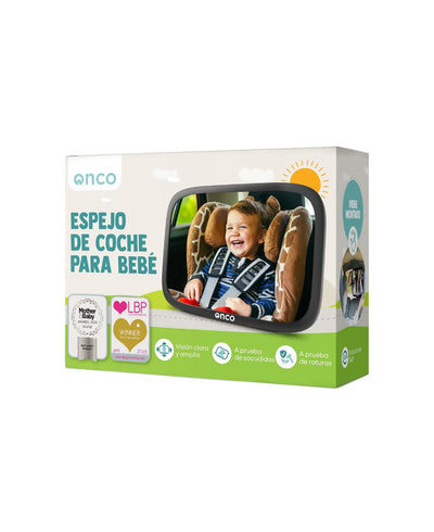 Espejo Coche Bebé Asiento Trasero Onco